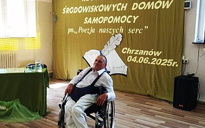 Występ Zbyszka na Konkursie Recytatorskim w Chrzanowie