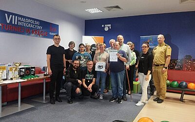 VII Małopolski Integracyjny Turniej w Kręgle Uczestników ŚDS