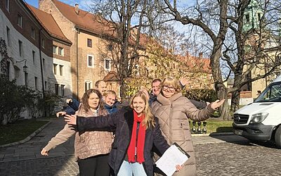 Z kolejną wizytą na Wawelu…