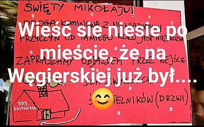 Na Węgierskiej już był… 🎅